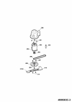 Ersatzteile WOLF-Garten Elektro Rasenmäher mit Antrieb Power Edition 40 EA-1 Typ: 4985003 Serie C  (2009) Messer, Messeraufnahme, Motor 