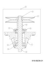 Cub Cadet Ersatzteile Gartentraktoren XT3 QS137 14AFA5TM603 (2022) Messerspindel 618-09236