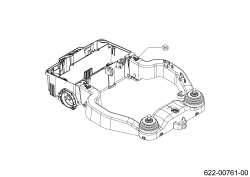 Cub Cadet Ersatzteile Mähroboter XR5 1000 22AKFEFA603 (2021) Fahrgestell, Rahmen