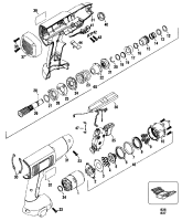 DEWALT Ersatzteile SCHRAUBENDREHER DW900 Typ: 1 XJ
