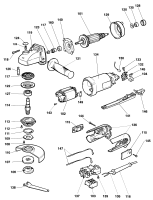 DEWALT Ersatzteile WINKELSCHLEIFER DW448 Typ: 2 DE