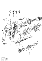DEWALT Ersatzteile SCHRAUBENDREHER DW274KN Typ: 1 XJ