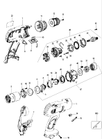 DEWALT Ersatzteile AKKU-BOHRMASCHINE DW952K Typ: 2 - US XJ