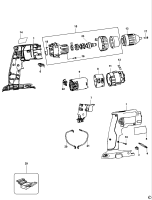 DEWALT Ersatzteile AKKU-BOHRMASCHINE DW985 Typ: 1 QW