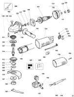 DEWALT Ersatzteile KLEINER WINKELSCHLEIFER DW817 Typ: 4 QS