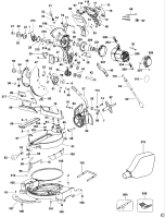 DEWALT Ersatzteile GEHRUNGSSÄGE DW703 Typ: 3 QS