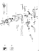 DEWALT Ersatzteile DREHHAMMER D25104K Typ: 1 QS
