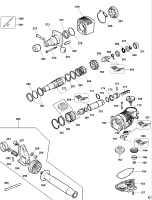 DEWALT Ersatzteile DREHHAMMER D25550K Typ: 2 XJ