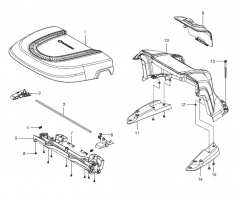 GARDENA Ersatzteile Mähroboter Garage Sileno 4011