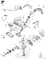 DEWALT Ersatzteile HOBELMASCHINE DW680 Typ: 3 XJ