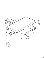 DEWALT Ersatzteile AUSZIEHTISCH D274001 Typ: 1 XJ