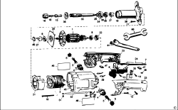 DEWALT Ersatzteile FORMSCHLEIFER DW888 Typ: 2 XJ