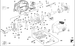 DEWALT Ersatzteile STICHSÄGE DW341K Typ: 1 DE