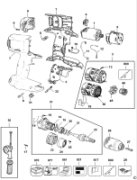 DEWALT Ersatzteile KOMBINATIONSEINHEIT DC988K Typ: 1 XJ