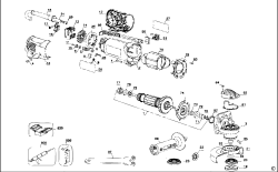 DEWALT Ersatzteile KLEINER WINKELSCHLEIFER D28112 Typ: 1 XJ