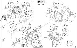 DEWALT Ersatzteile TAUCHKREISSÄGE DWS520 Typ: 1 QS