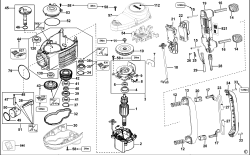 DEWALT Ersatzteile MEISSELHAMMER D25941K Typ: 3 XJ