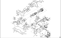 DEWALT Ersatzteile KREISSGE DW384-46 Typ: 1 XJ
