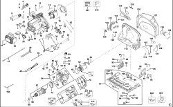 DEWALT Ersatzteile TAUCHKREISSÄGE DWS520 Typ: 2 QS