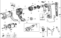 DEWALT Ersatzteile DREHHAMMER D25223K Typ: 1 QS