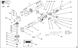 DEWALT Ersatzteile KLEINER WINKELSCHLEIFER D28000 Typ: 1 XJ