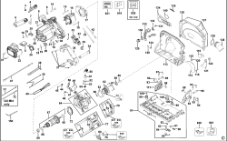 DEWALT Ersatzteile TAUCHKREISSÄGE DWS520 Typ: 3 QS