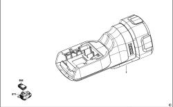 DEWALT Ersatzteile SCHNURLOS-FACKEL DCL508N Typ: 1 QW