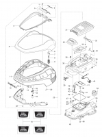 GARDENA Ersatzteile Oberteile Mähroboter R38Li 4071-35Baujahr 2012-2014Seriennummer 120000000 bis 144499999