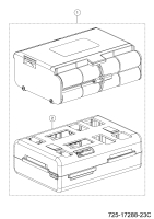 Cub Cadet Ersatzteile Mähroboter XR5 4000 22AKLEFA603 (2022) Batterie 9.6A kit (Cub Cadet)