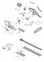 Ersatzteile GARDENA Elektro Heckenschere ComfortCut Li-18/60 9838