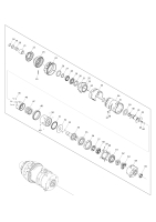Makita Ersatzteile Akku-Quadroschrauber DTP141