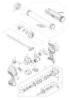 Makita Ersatzteile Akku-Magazinschrauber DCG180