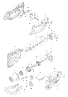 Makita Ersatzteile Akku-Hochentaster DUA301
