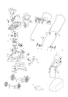 Makita Ersatzteile Akku-Rasenmäher DLM330