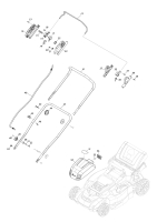 Makita Ersatzteile Akku-Rasenmäher DLM480