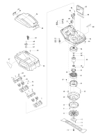 Makita Ersatzteile Akku-Rasenmäher DLM534