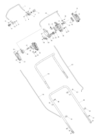 Makita Ersatzteile Akku-Rasenmäher DLM536