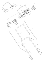 Makita Ersatzteile Akku-Rasenmäher DLM537