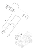 Makita Ersatzteile Akku-Rasenmäher DLM538