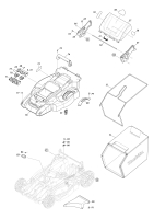Makita Ersatzteile Akku-Rasenmäher DLM538