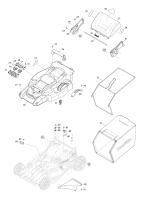 Makita Ersatzteile Akku-Rasenmäher DLM539