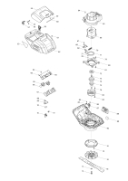 Makita Ersatzteile Akku-Rasenmäher DLM463