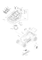 Makita Ersatzteile Akku-Rasenmäher DLM382