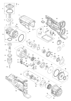 Makita Ersatzteile Akku-Erdbohrer DDG460