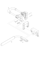 Makita Ersatzteile Akku-Erdbohrer DDG460