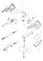 Makita Ersatzteile Akku-Druckreiniger DHW180