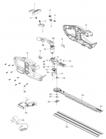 Ersatzteile GARDENA Elektro Heckenschere EasyCut Li 9836