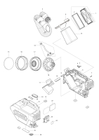 Makita Ersatzteile Akku-Staubsauger DCL184