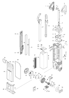 Makita Ersatzteile Akku-Bodenstaubsauger DVC560