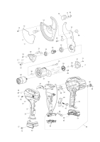 Makita Ersatzteile Akku-Kabelschneider DTC101
